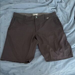 Linksoul Black Flat Front A/C Shorts